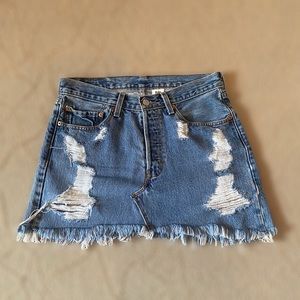 Levi’s Denim Mini Skirt